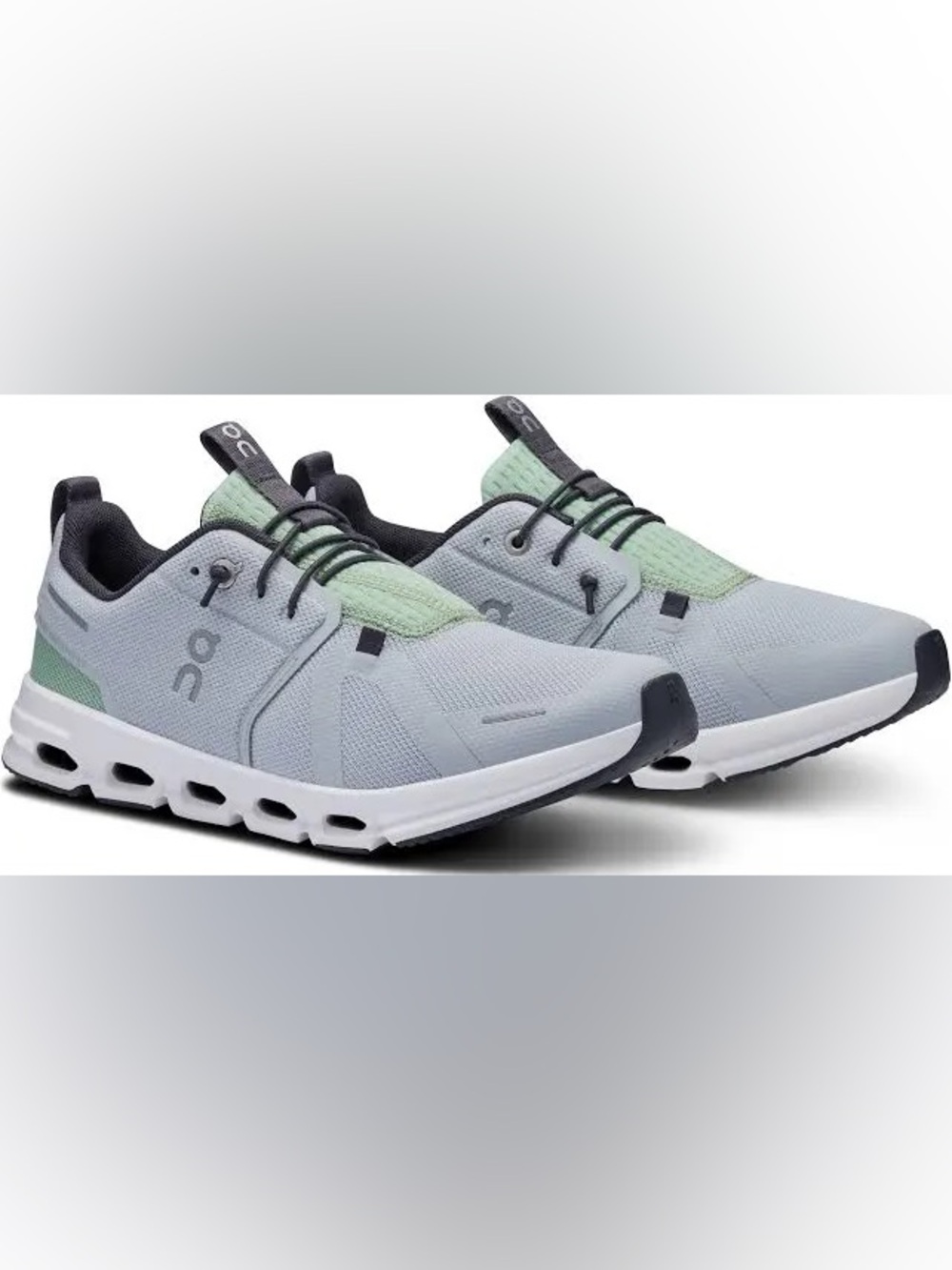 On Cloud Sky Kids Running Shoes in Glacier Sage, Size 6.5